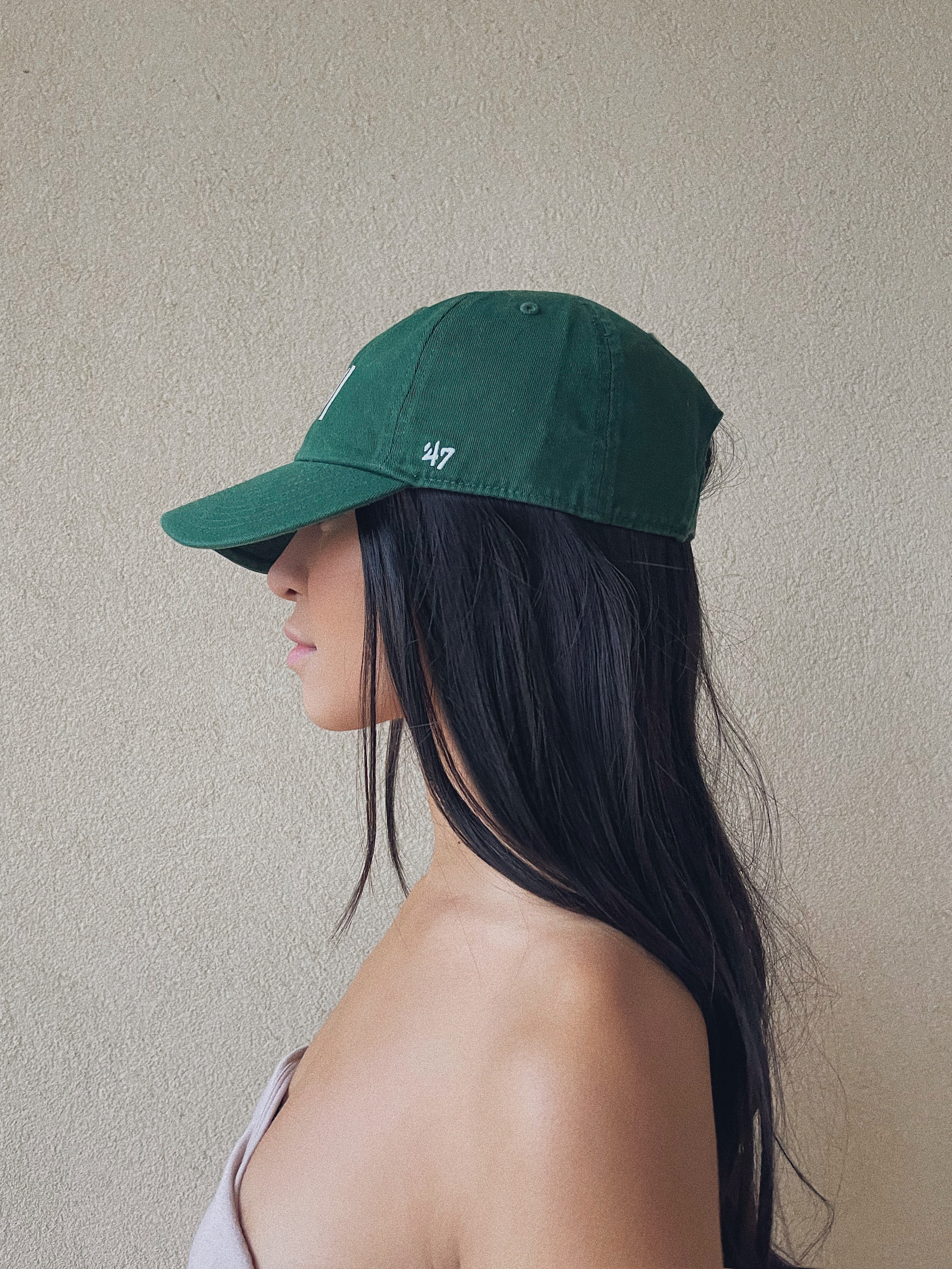 Green dad hat