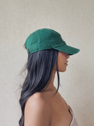 Green dad hat